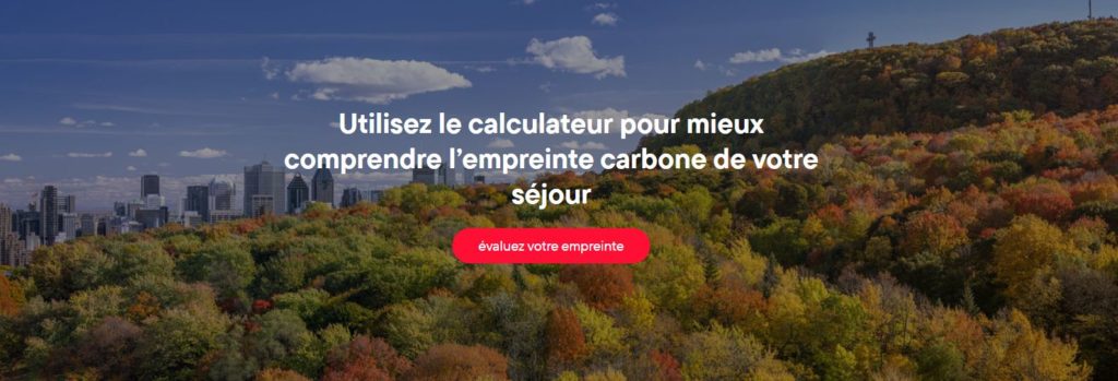 Montréal destination harmonieuse séjour durable calculateur carbone