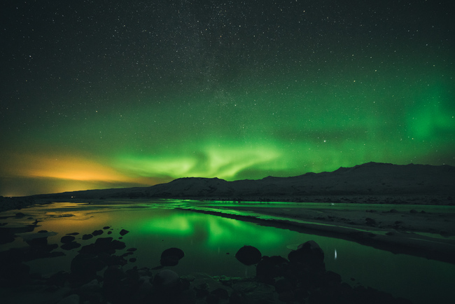 Voyager en train vers les îles Lofoten pour voir des aurores boréales